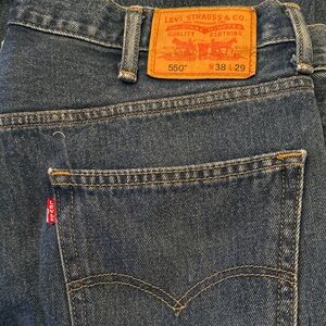 Vintage Levi 550 relax fit